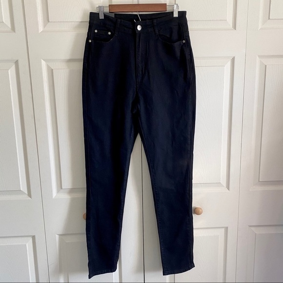 NWT Bobs Black High Rise Skinny Denim Stretch Jean - Picture 8 of 8